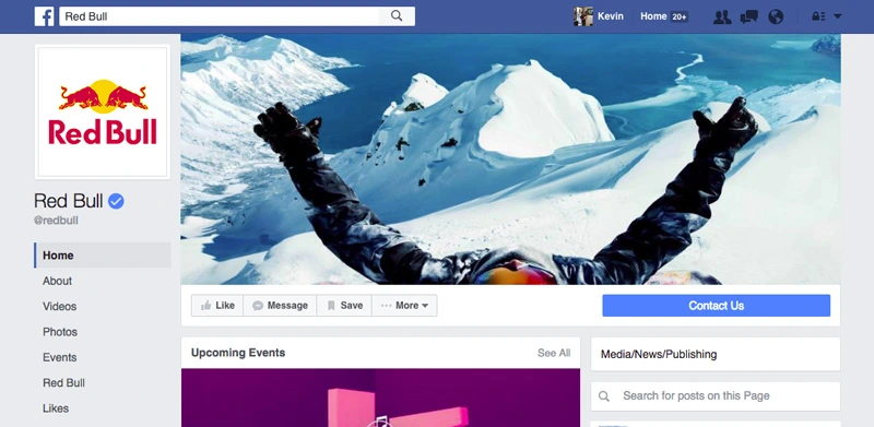 Marcas utilizando Instagram, Facebook, LinkedIn y Twitter para branding.