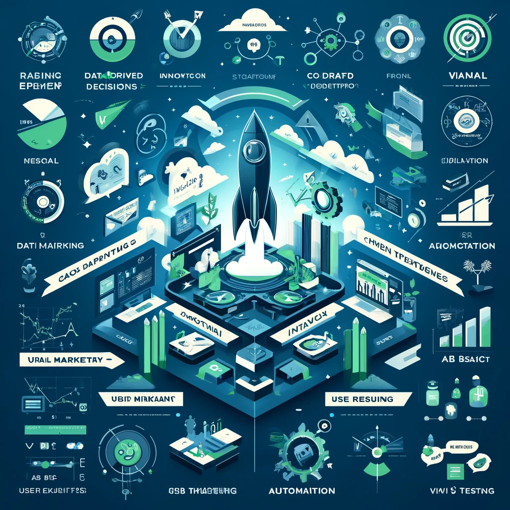 Infografía sobre los fundamentos del Growth Hacking