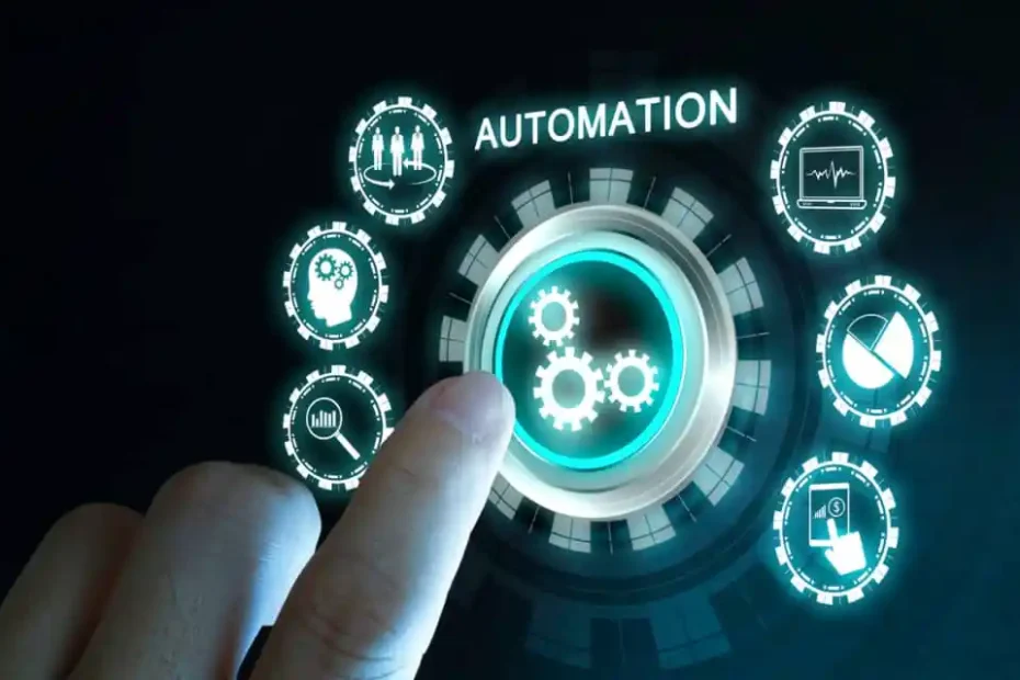Representación visual del impacto de la automatización en el crecimiento