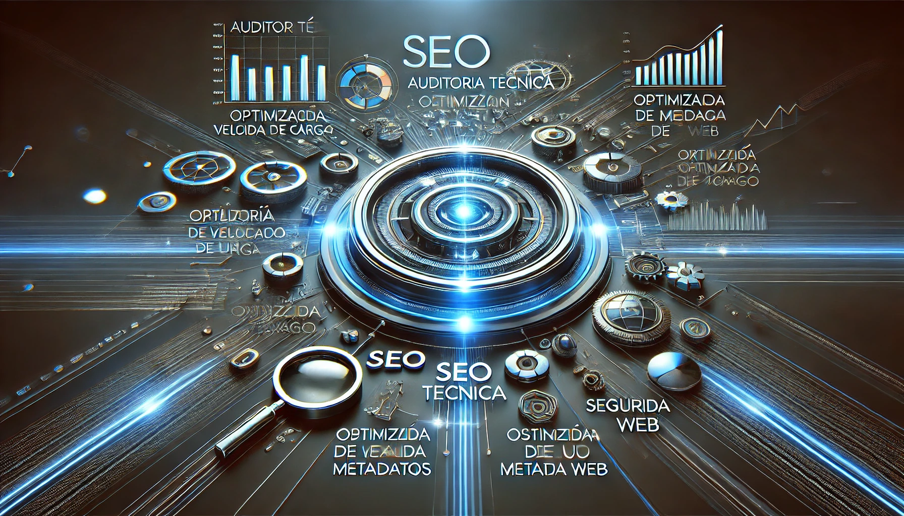 Esquema visual del proceso de optimización del SEO Técnico en ARG Marketing Consulting