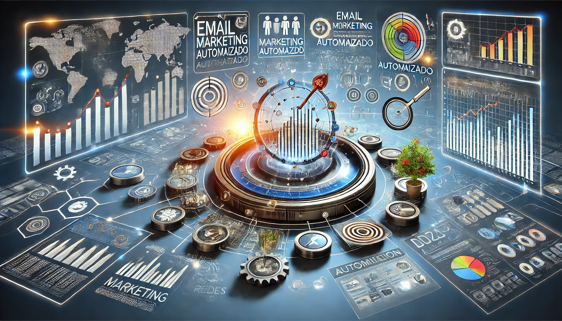Representación visual de los procesos que se pueden automatizar en marketing