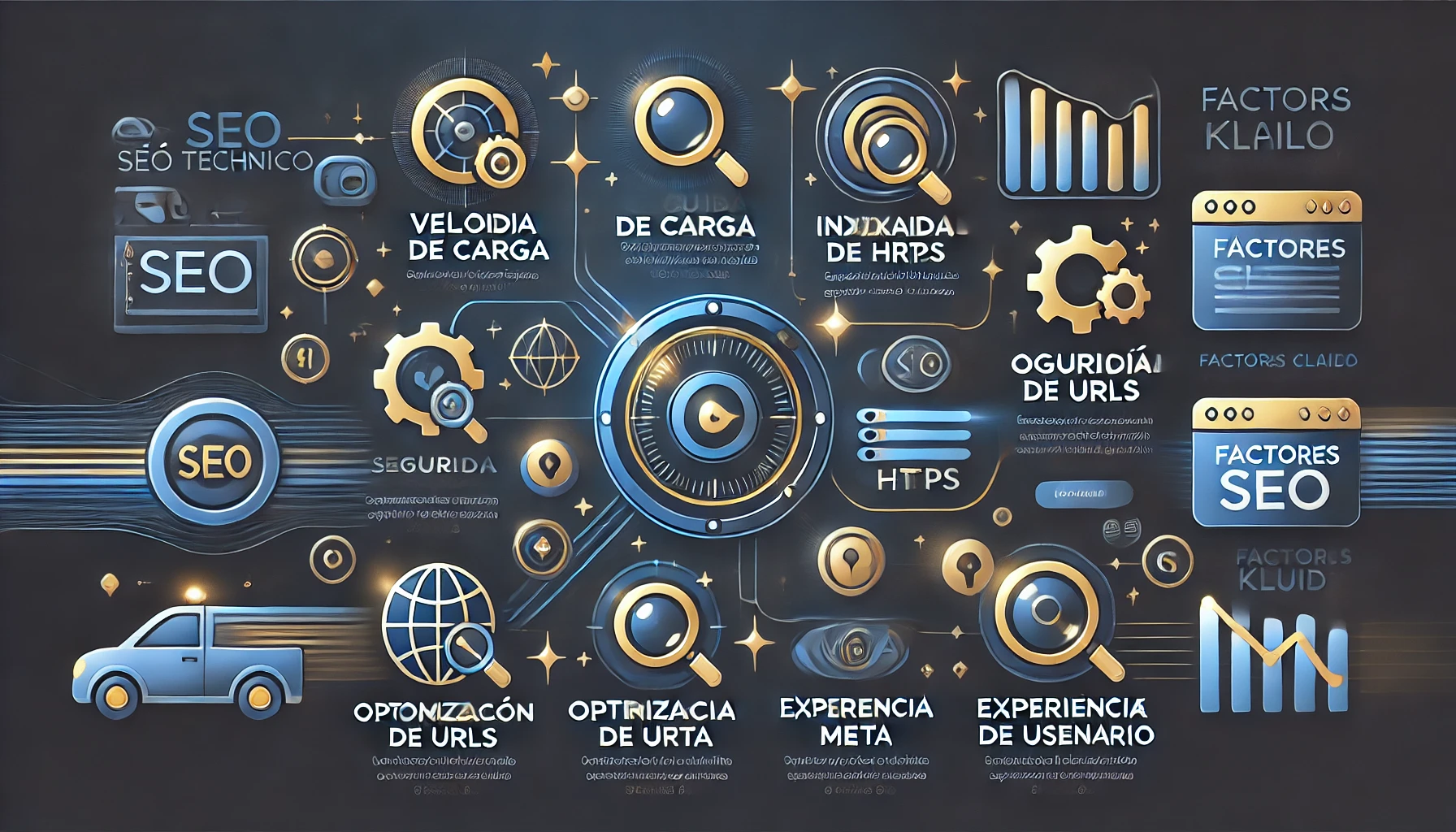 Infografía sobre los factores clave del SEO Técnico