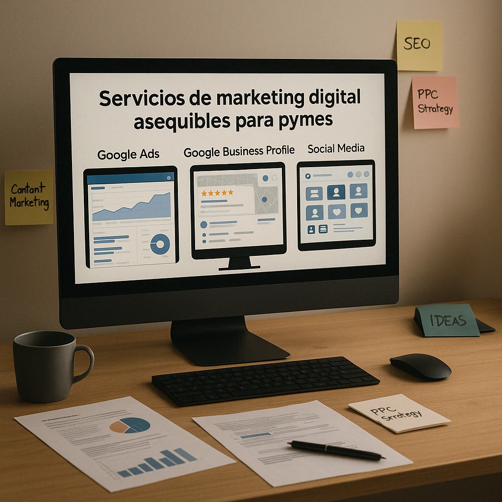 Qué servicios de marketing digital asequibles realmente funcionan para pymes