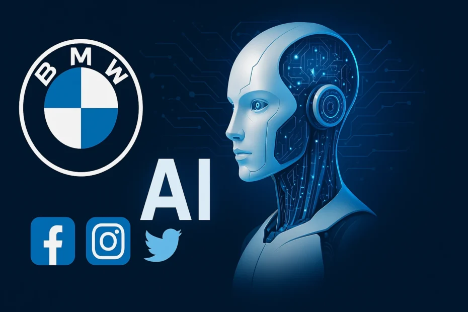 BMW inteligencia artificial redes sociales