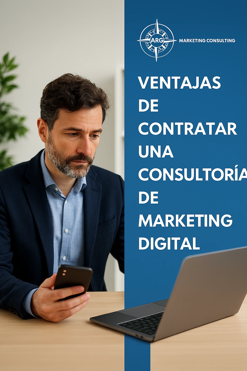 Gráfico comparativo de costes y beneficios.