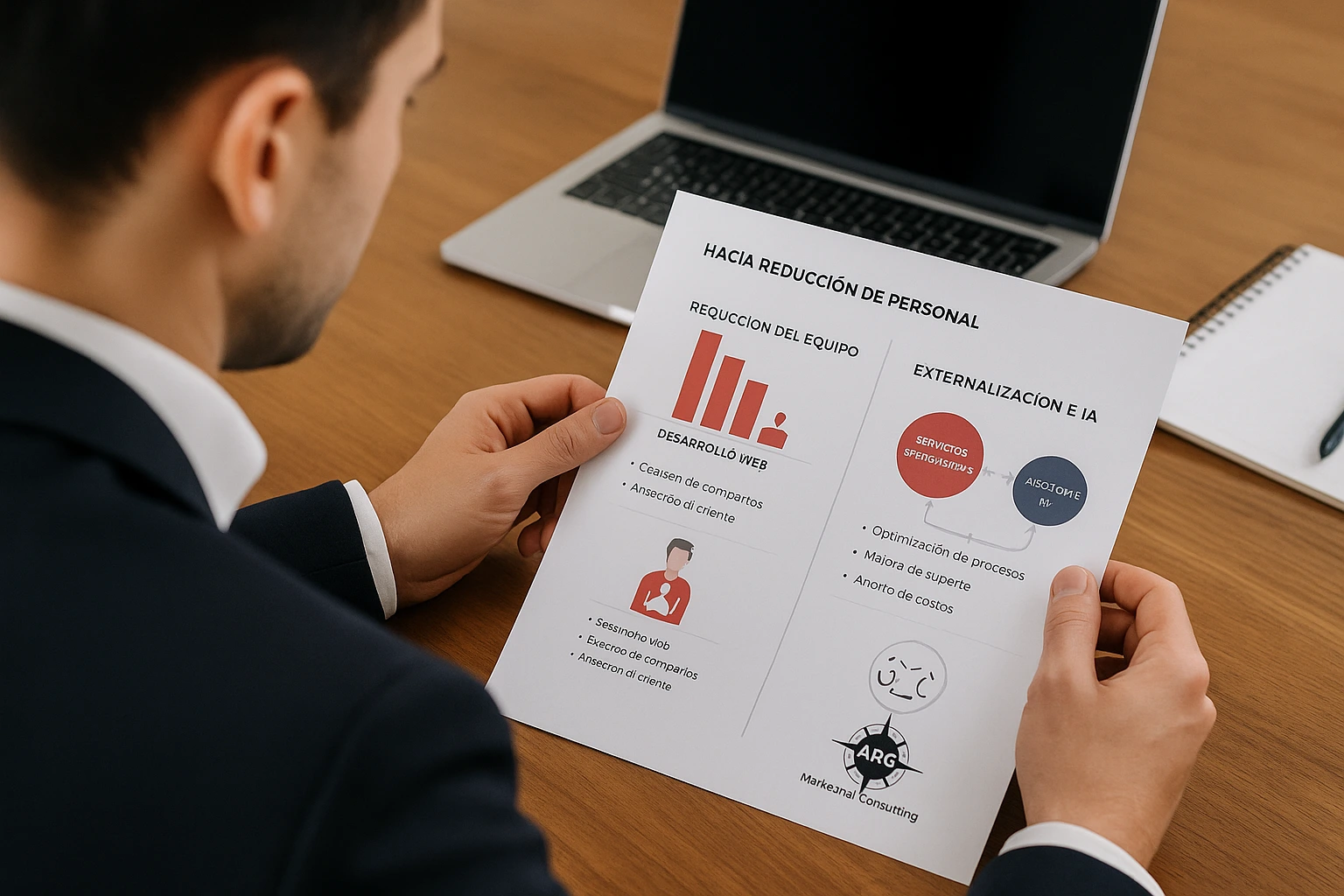 Ejecutivo evalúa la externalización de servicios tras recorte de personal
