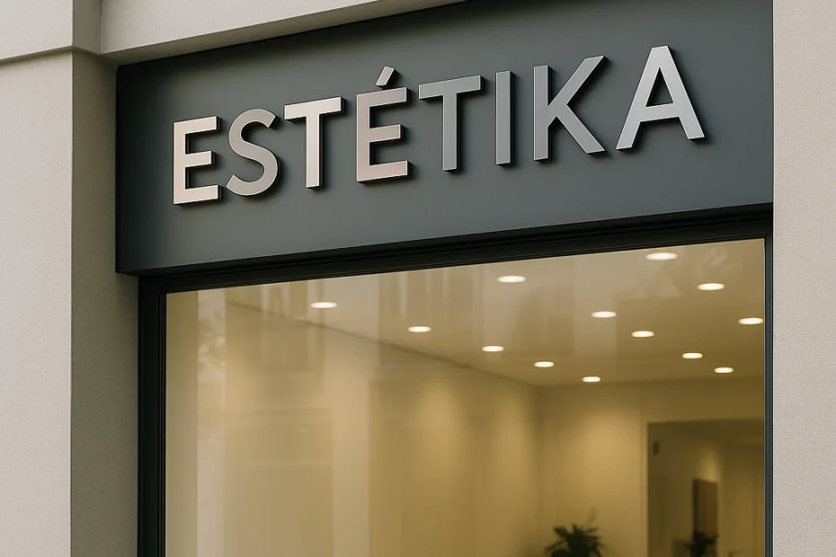 Clínica estética moderna sin movimiento, representando la falta de reservas y visibilidad digital