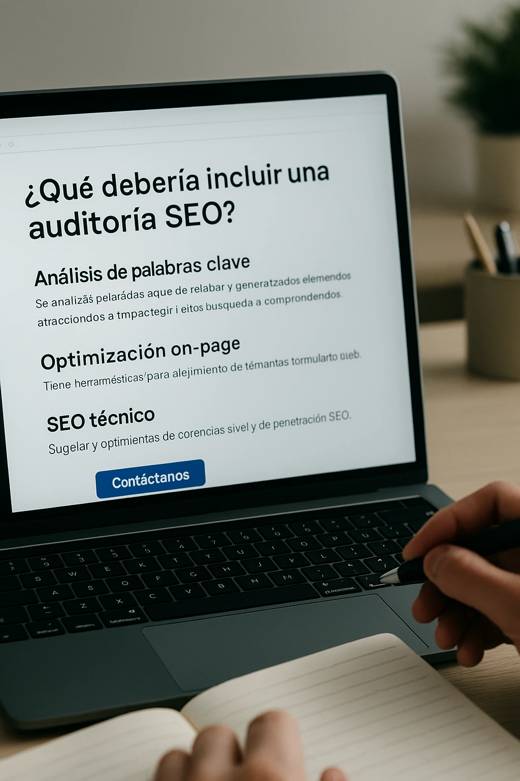 Antes y después de una auditoría SEO profesional