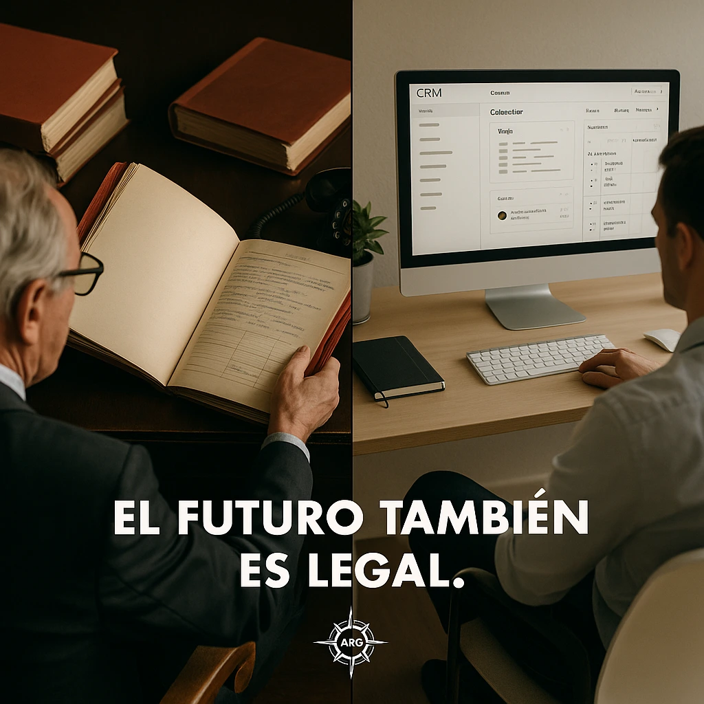 Comparativa entre notaría tradicional sin digitalización y una con estructura moderna