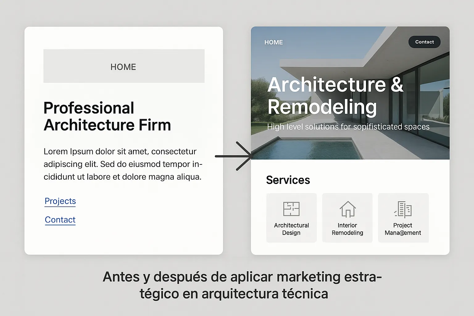 marketing de alto nivel para arquitectura y reformas