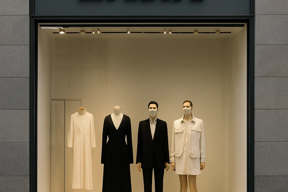 Escaparate de Zara sin referencias a venta online