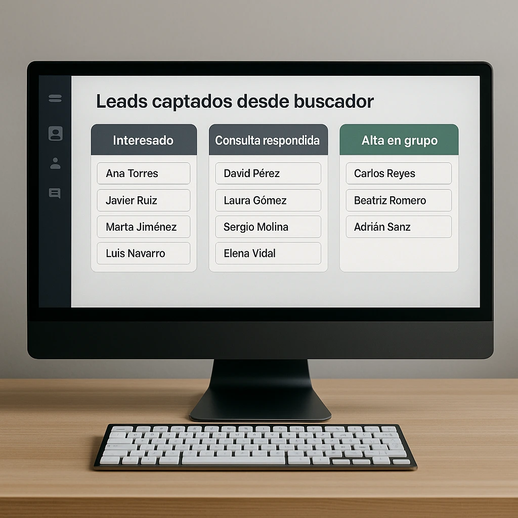 Automatización de leads para centros educativos