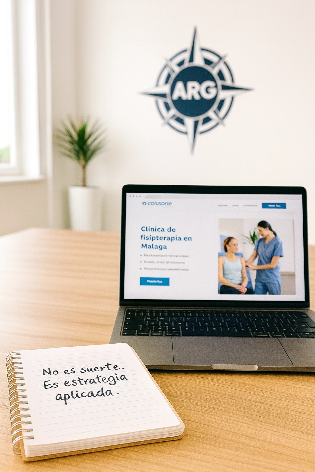 Oficina de ARG con mensaje estratégico aplicado a marketing para fisioterapia