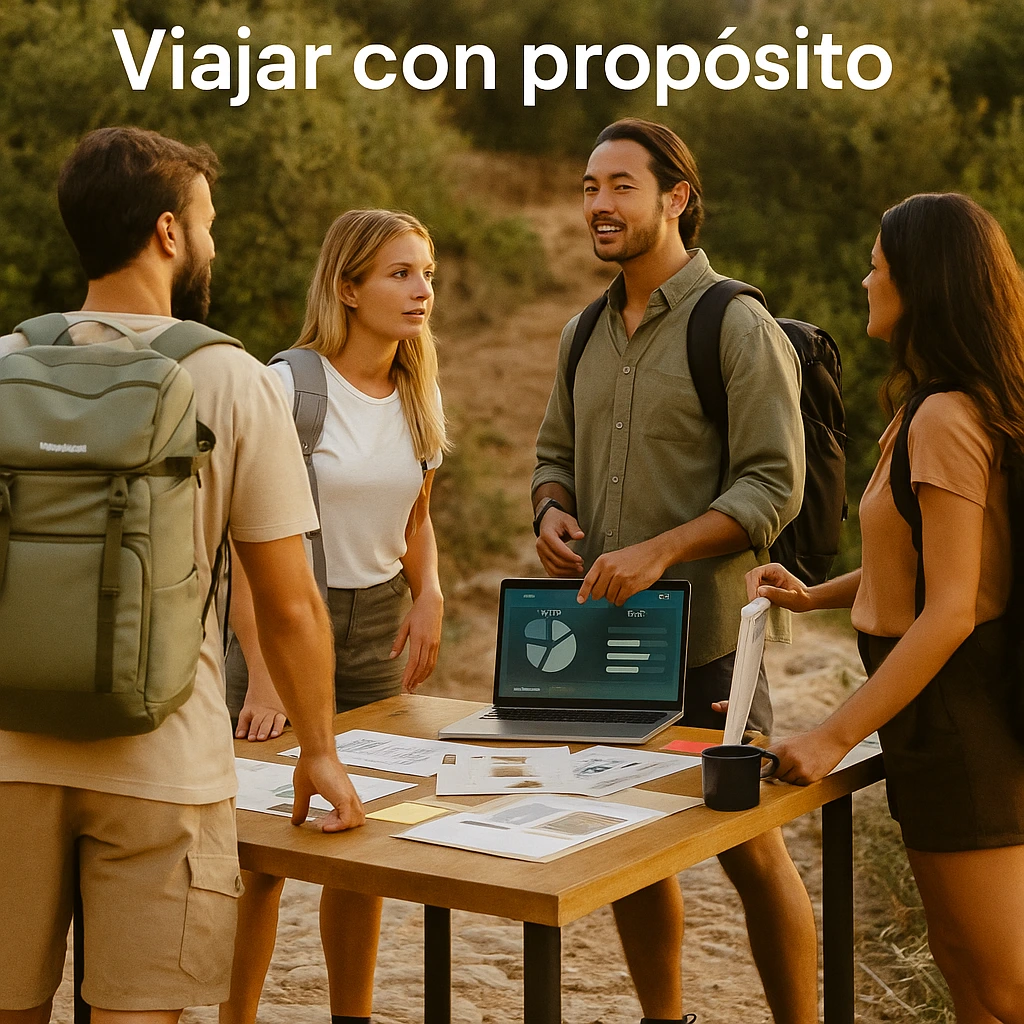 Imagen realista que representa los primeros pasos de Tropicfeel en su campaña de Kickstarter con visión y propósito.